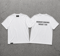 NOBODY KNOWS STATUS TEE