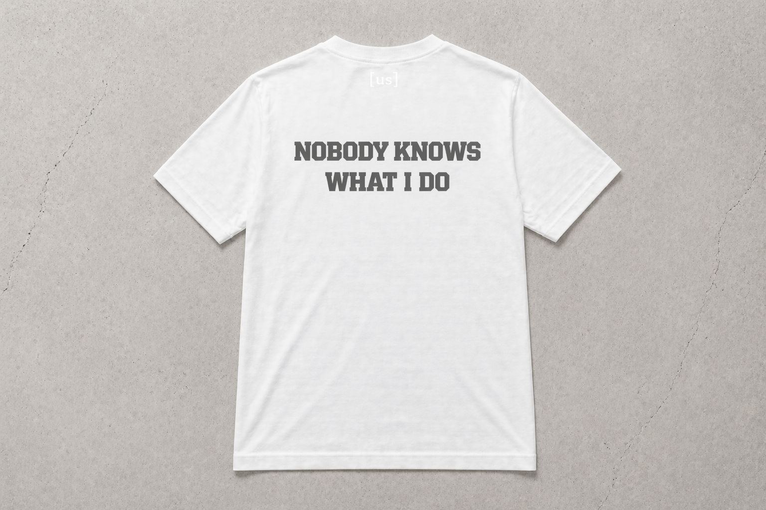 NOBODY KNOWS STATUS TEE